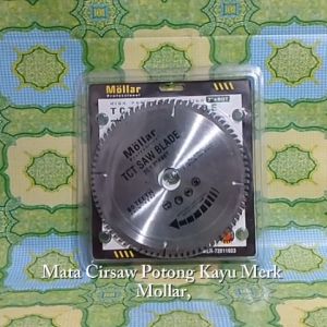 Mata Cirsaw Potong Kayu Merk Mollar 4 Inc x 40 dan 7 Inc x 80