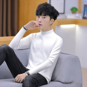 Áo Len Dệt Kim Dáng Ôm Cổ Chữ V Thời Trang Thu Đông Cho Nam Áo Sơ Mi Cơ Bản Áo Khoác Ngoài Thường Ngày Áo Len Dệt Kim Thường Ngày