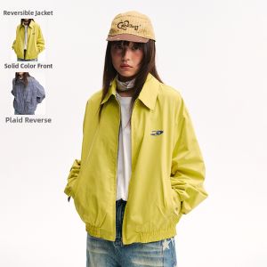 JNXS | Retro Check Double-sided Wearable Fashion Casual Jacket