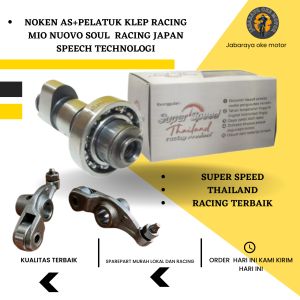 NOKEN AS PLUS PELATUK KLEP RACING MIO NUOVO SOUL RACING SUPER SPEED SPEECH TECHNOLOGI