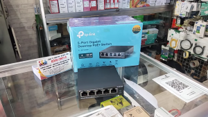 Switch Để Bàn 5 Cổng 10/100Mbps với 4 Cổng PoE - TP-LINK TL-SF1005LP
