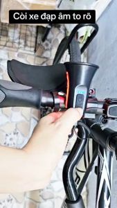 Còi Xe Đạp Âm Lượng Cao có dây nhấn USB Có Đèn cảnh báo 5 Chế Độ Âm Thanh Sạc điện USB Cho Xe Đạp MTB/ đường trường - KAVISOTA