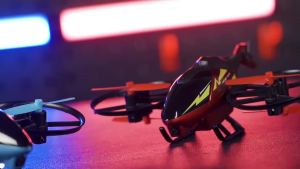4DRC Mini M3 4.5CH RC Helicopter 2.4G 3D Aerobatics Altitude Hold Helicopter with Camera Remote Control Drone Toys with Blue/Red