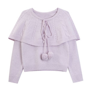 loveheynew | Áo Khoác Cardigan Giả Hai Mảnh Dày Đẹp Thiết Kế Chống Lão Hóa