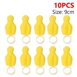 10/1PC Sponge Nipple Cleaning Brush Milk Bottle Washing Tools 360° Rotating Cleaning Brush Baby Pacifier Brushes Nipples Cleaner