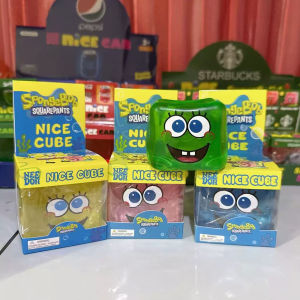 Bandai | Ice Cube Malt Sugar Squishy Stress Relief Toy Slow Rebound Cube Squeeze Fidget Toy For ADHD Focus Office Desk Calming Gadget