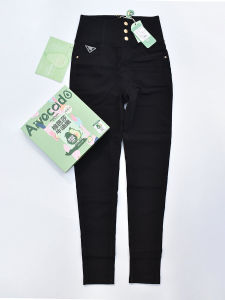 กางเกงขายาวทรงเข้ารูปเอวสูง ทรงสลิมฟิต ทรงเข้ารูป กางเกงขายาวทรงเข้ารูปสไตล์ฤดูใบไม้ผลิและฤดูใบไม้ร่วงสำหรับผู้หญิง