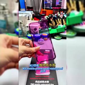 Miếng Dán Keo Chống Thấm YCS M.Y Dùng Sửa Chữa Điện Thoại Di Động Dòng 8-17PM Chống Bụi Mặt Trước & Mặt Sau Dụng Cụ Đa Năng Dành Cho Người Lớn