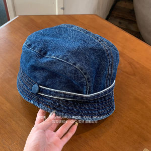 Japanese-Style Retro Cowboy Hat Childrens Face Slimming Bucket Hat 2024 New Arrival Spring and Autumn Trendy Wild Bucket Hat