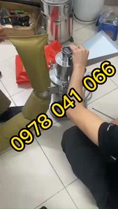 Máy nghiền thảo dược tam thất dạng búa DF25 có 6 búa cực khỏe