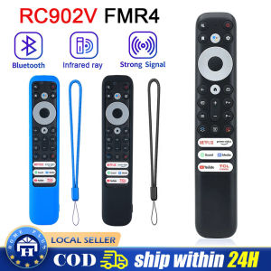 【Local Delivery】 Original RC902V FMR1 for TCL 8K Qled Smart TV Voice Remote Control 50P725G 55C728 75C728 X925PRO 65X925 IFFALCON 75H720 306A-TCL-TV-RC-RC902V