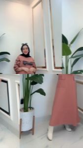 GAMIS KAOS COMBAD 20S CARGO TERBARU BY NABIL GAMIS KAOS WANITA VIRAL 2024