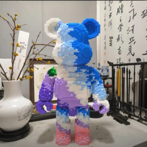 Large Size Violent Bear Building Blocks Handmade Intellectual Toys Stress Relief High Difficulty Adult Creative Living Room Decorations