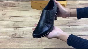 Lika Carla - Sepatu Pantofel Heels 5Cm Formal Wanita Hitam Kerja Kantoran Guru Kantor