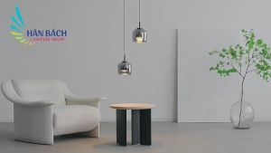 [VỪA RẺ - VỪA ĐẸP] Đèn thả chao thủy tinh màu khói sang trọng