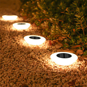 1/4Pack Solar Ground Lights14LED Waterproof Outdoor Landscape Light LED Lawn Lamp for Garden Pathway Yard Deck Camping Decor