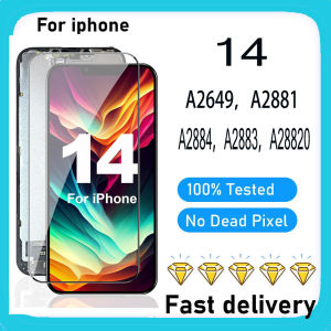 Incell Pantalla For iPhone 14 LCD Display Touch Digitizer Assembly With 3D Touch For iPhone 14 LCD Replacement A2649 A2881 A2882