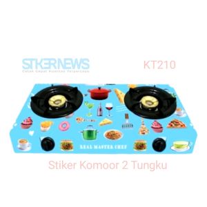 Stiker Kompor 2 Tungku Motif Hellokity Termurah