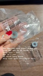 Bạc đệm tấm cách điện/ Miếng sắt long đền gắn ốp pô Honda zin hãng.(giá 1 con).