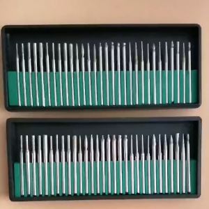 [Agatha mengirimkan] COD30 pcs kepala pengamplasan logam kepala pengamplasan berlian 2.3mm Mesin pengamplasan listrik aksesoris alat pengamplasan kepala ukiran