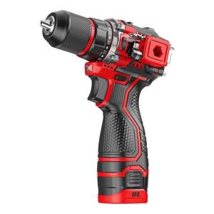 deli | Brushless Electric Drill Tapping Cordless Impact Drill Metal Ratchet Chuck Electric Hand Drill Household Electric Screwdriver