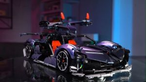 iM.Master Mechanical Master Block Chameleon Drifting Super Car R/C+APP Control DIY STEM Brick RC Vehicles (9826-2)