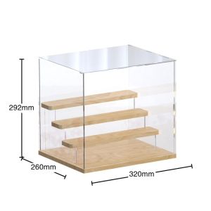 Blind Box Storage Box Pop Mart Acrylic Display Stand Open Door Hand-Made Box Display Cabinet HD Dustproof Cover
