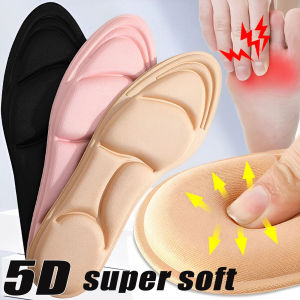 New color 5D Massage Memory Foam Insoles For Shoes Sole Deodorant Breathable Cushion Sport Running Insoles For Feet Orthopedic Insoles