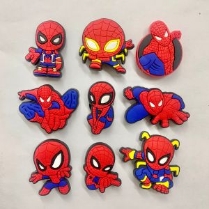 JBHero 🍭🌈👠🤩 ตัวติดรองเท้ามีรู “ สไปเดอร์ แมน ” 🌈👠Shoe Charm “ Spider man” งานดี งานละเอียด