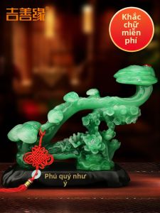Ji Shanyuan | Wealth Attraction Jade Ruyi Ornament Home Decoration
