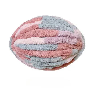 1Pc 27m Chunky Yarns for Knitting and Crochet Blanket Cushion Multicolor Chenille Thick Line Soft Warm Crochet Yarn Scarf Line