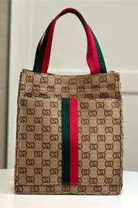 กระเป๋าถือผ้าใบสไตล์เกาหลีสำหรับใส่ของข้างเดียวสำหรับผู้หญิง กระเป๋าใส่ของข้าว ขนาดใหญ่ ลายพิมพ์ กระเป๋าถือสำหรับเดินทาง