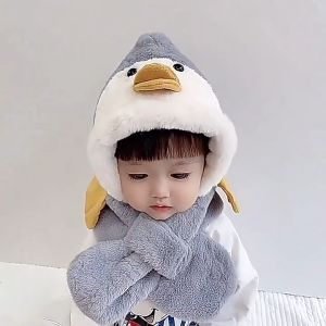 หมวกไหมพรม เด็ก 3 เดือน หมวกการ์ตูน น่ารัก ผ้าพันคอ ฤดูหนาว ผ้านิ่ม ทั้ง hat kiddy ป 6 ทารก omg เด็กทารก some