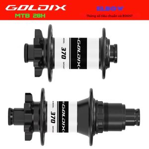 Đùm Xe Đạp GOLDIX M370 28H Ratchet Hub 36T Boost J-Bend 6 Lỗ Tương Thích Với Bộ Chuyển Đổi HG XD MS Phụ Kiện Xe Đạp MTB