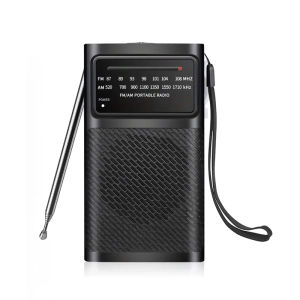 Portable Am Fm Transistor Radio Battery Operated Long Range Reception Loud Speaker Earphone Jack Indoor Outdoor & Emergency Use