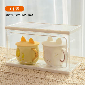 Office Tea Room Tea Bag Coffee Capsule Storage Box Acrylic Brewing Drink Storage Rack Desktop Organizing Rack