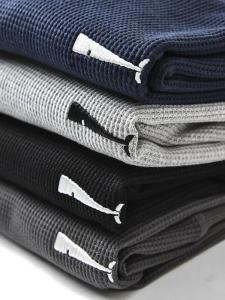 Designer Line! Washed Cotton! Spring New Mens Waffle Pattern Embroidery Shoulder Drop round Neck Hoodie Casual Straight Cut Youth Fashion Long Sleeve