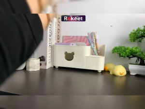 Rokeet Kipas Angin Mini Portable Fan Genggam Gantung Karakter Unik USB Rechargeable