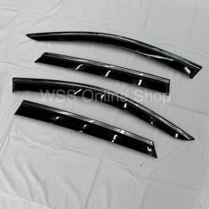 High Quality Door Visor [Mercedes Benz GLC] (16-Present) Chrome Lining Design