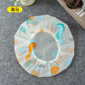 Janesame丨ฝักบัวอาบน้ำหมวกคลุมอาบน้ำพลาสติก PE แบบใช้แล้วทิ้งผมย้อมผมหมวกทำอาหารหนากันน้ำน้ำมันบำรุงผมหมวกเช็ดผม