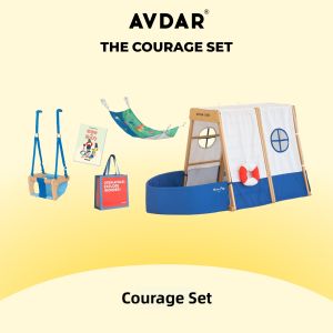 AVDAR | Courage Building Multi-function Climbing Frame Indoor Tent Swing Hanging Bed Accessory Toys
