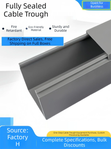 Fully Sealed PVC Wire Trough