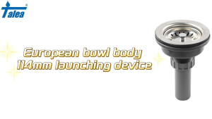 Talea European Bowl Sink Strainer Stainless Steel Steel Ball Drainer 110/114mm (XK138C063)