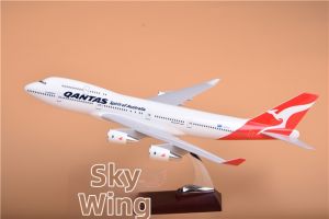Resin Australian Airlines Model Plane