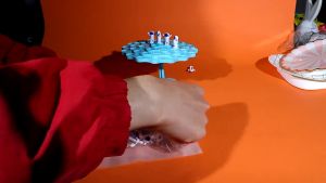 Mainan Edukasi Balance Tree & Pohon Goyang Keseimbangan Karakter Rabbit, Astronot, dan Frog