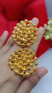 Rings Cincin Aksesoris Motif Bunga Kendari Terbaru Cantik Perhiasan Dubai Lapis Emas 24K Gold Fashion Xuping