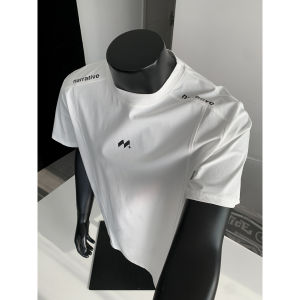 WUKONGYOUHUO | Letter Print Ice Silk Quick Dry T-Shirt