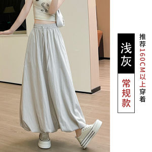Loose Umbrella Skirt Womens Mid-Length A-Line Cloud Puffy Skirt Spring Summer New Style High Waist Flower Bud Long Skirt
