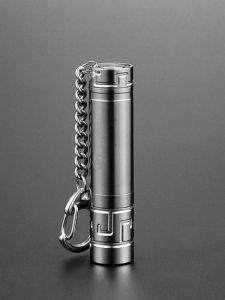 Titanium Alloy Mini UV LED Flashlight 365nm Fluorescent Agent Jewelry Currency Detector Outdoor Camping Travel Lighting Tool