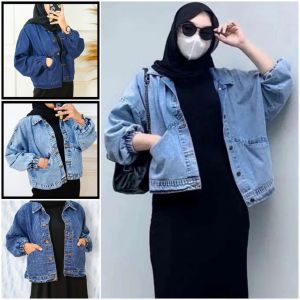 JAKET JEANS VINTGE OVERSIZE PREMIUM / JAKET VINTAGE WANITA TERBARU